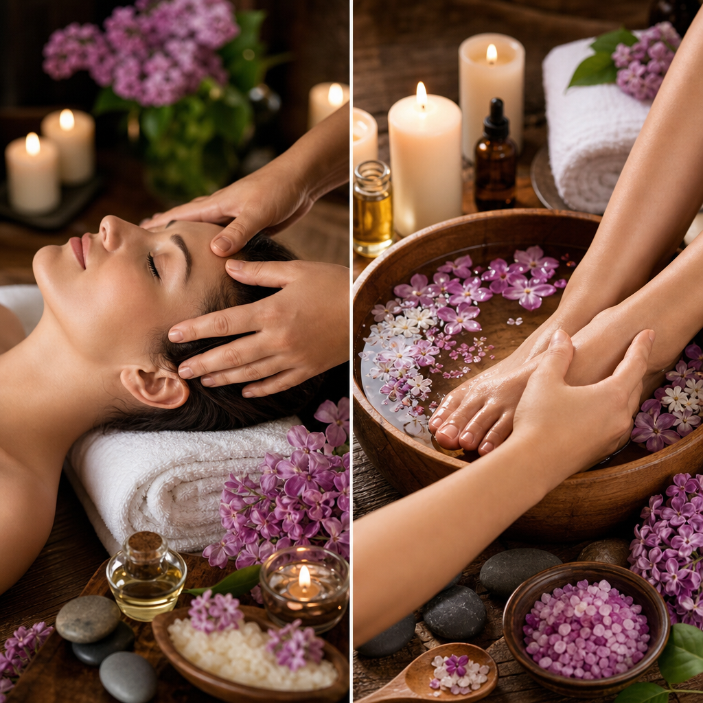 Massage therapy at Solona Spa